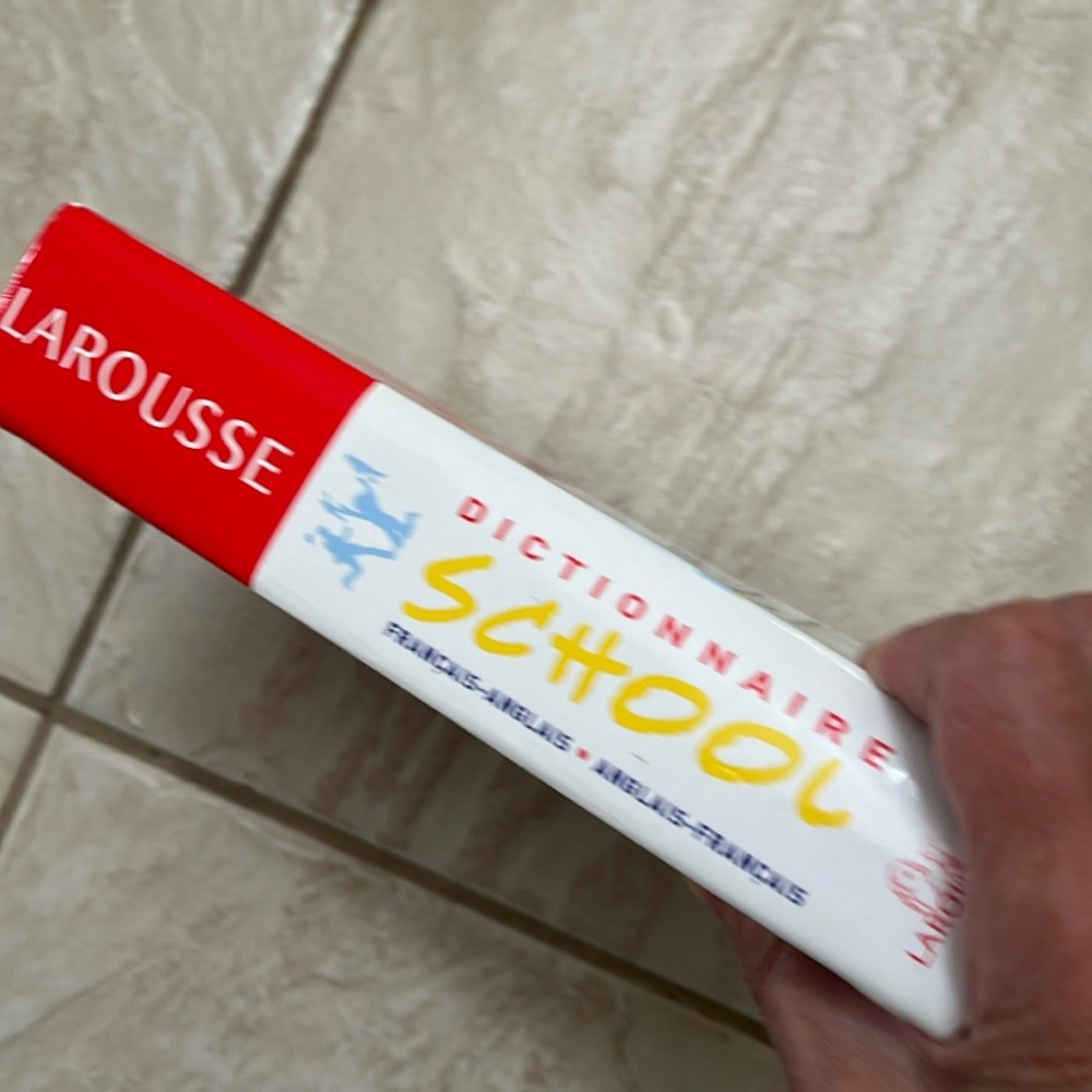 French-English school dictionary